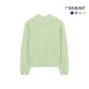 [네메르]◎25FW 캐시혼방 시퀸 니트+ 바라클라바 SET