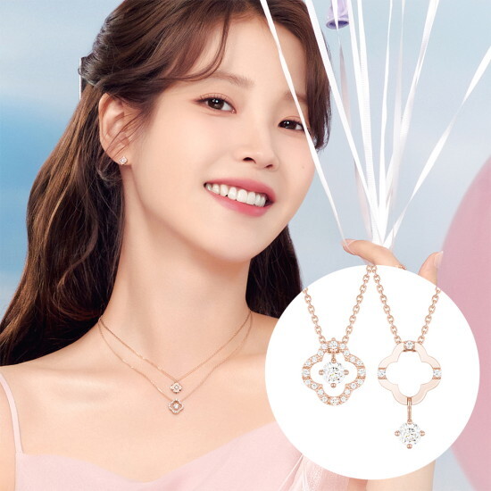 [제이에스티나_주얼리]제이에스티나 (아이유 PICK) CLOVIA DUELLO 목걸이 (JJJTNQ2BF042SR420