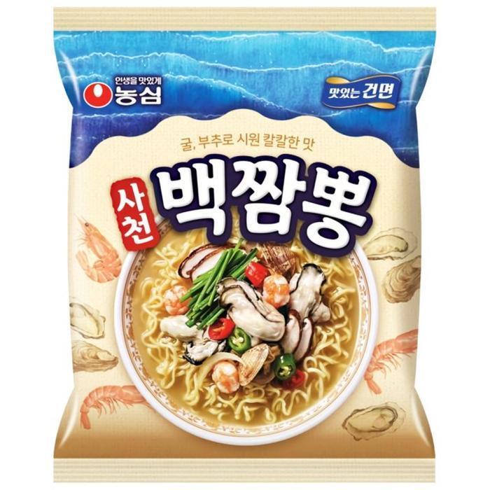 셀러허브 식품 [농심] 사천 백짬뽕 94g x 32개