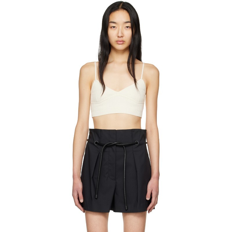 ANNA QUAN 안나 콴 안나 콴 오프 화이트 사스키아 캐미솔 231542F111002