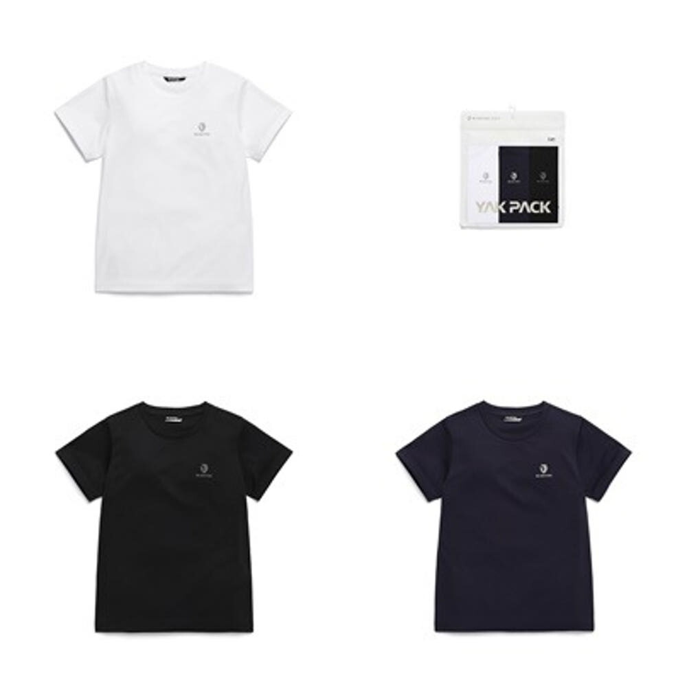블랙야크키즈(패플) [블랙야크키즈]BKS데일리3PACK티셔츠(MM)
