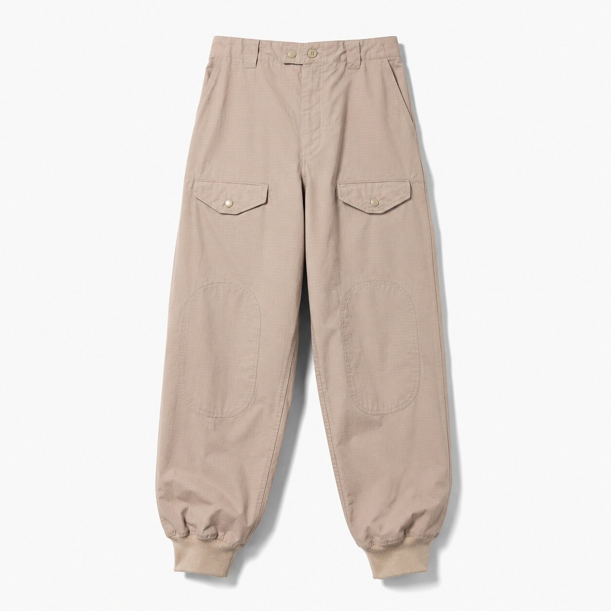 ENGINEERED GARMENTS 엔지니어드가먼츠 Airborne Pant B - Khaki Cotton Ripstop (24S1F035-OR356-CT030) (에어본 팬츠B)