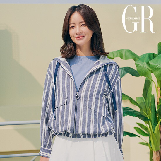 [조르쥬 레쉬](런칭가 59,000원) 프렌치린넨 블렌드 썸머 비치 점퍼