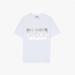 [MSGM] 여성 박스 로고 반팔티 화이트 MGM22FRTS305WH