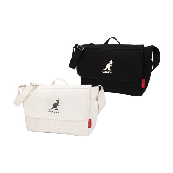 [KANGOL]공용 뉴 캔버스 메신저백 피크닉 2065 2종