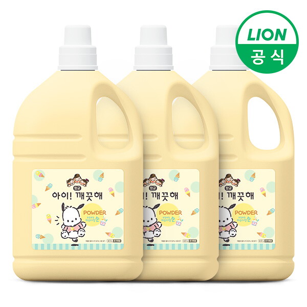 아이깨끗해 LOI 아이깨끗해 포차코 에디션 순 4.5L 3개 대용량 리필 핸드워시 손세정제