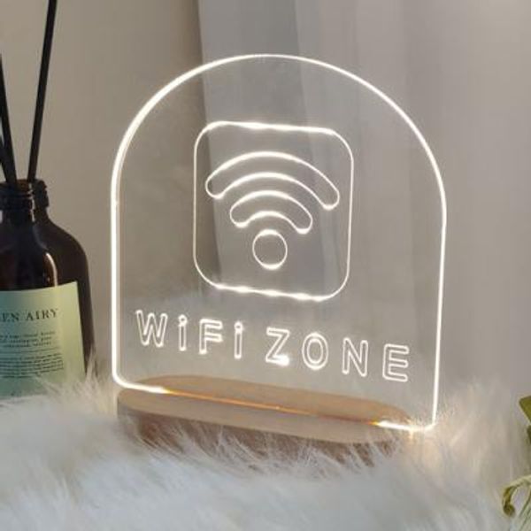 Z.J Photoelectric 교보문고 꾸밈 ga434-LED사인무드등 와이파이존