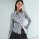 [비바셔스]Sweet Ribbon Shirring Shirt - 5COL