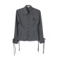 [비바셔스]Sweet Ribbon Shirring Shirt - 5COL