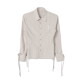 [비바셔스]Sweet Ribbon Shirring Shirt - 5COL