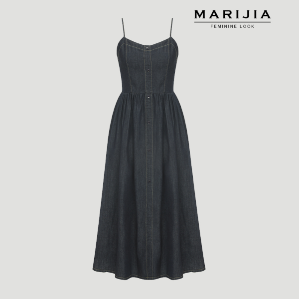 MARIJIA 기타 (패플) [마리지아][4차리오더][MARIJIA] 데님 밴딩 나시 원피스_MOPA21052