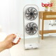 [보랄][듀얼+싱글] 보랄 무선 BLDC 듀얼헤드 폴딩팬 (BR-Q320DH) + 보랄 무선 BLDC 싱글헤드 폴딩팬 (BR-Q100SF)