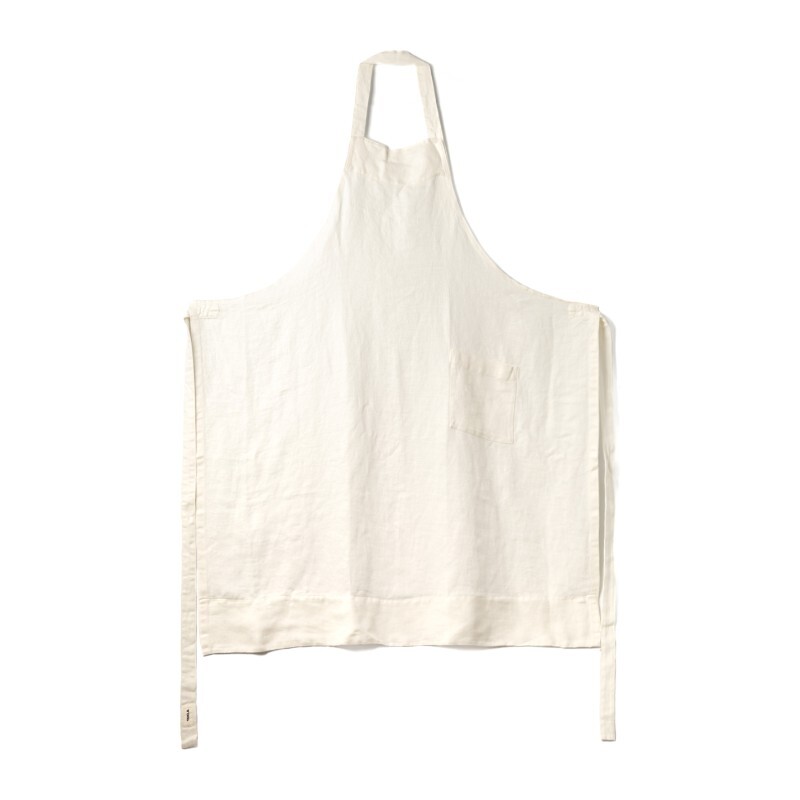 TEKLA 테클라(잡화) 테클라 플레인 패브릭 렉탱귤러 앞치마 AP PO Porcelaine