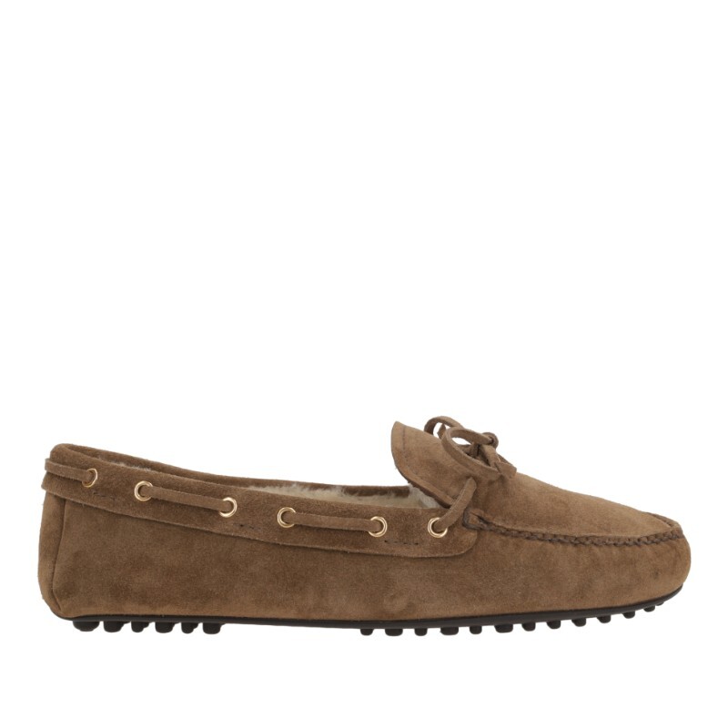 CAR SHOES 카슈 카슈 브라운 스웨이드 드라이빙 로퍼 KDD34MFA000 Z0GF0E2Q