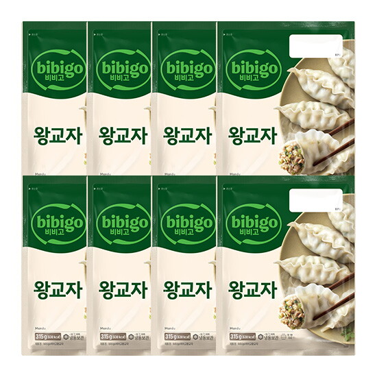 [비비고][CJ제일제당] 왕교자 315G X 8개