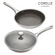 [코렐 듀라나노]코렐 듀라나노 스테인레스 스틸 2종 세트 (팬 28cm+궁중팬 28cm)