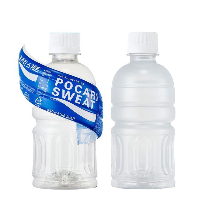 셀러허브 식품 포카리스웨트 무라벨 340ml 40패트