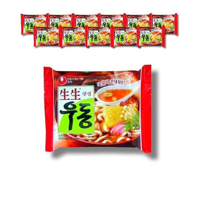 셀러허브 식품 [영양친구] 농심 생생우동 생생 우동 253g x 12개 1박스