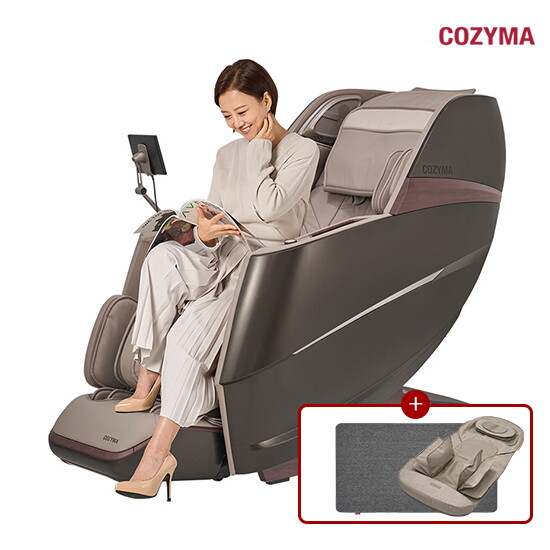코지마 ★[10/28 원데이특가 7%카드+3%다운쿠폰] 장윤정의 코지마 킹덤더블 4D 듀얼엔진 안마의자 CMC-A606(G) 무상 AS 3년 + 스트레칭매트, 전용카페트 증정