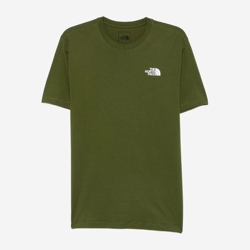 노스페이스 노스페이스 크루넥 그래픽 티셔츠 NF0A8GV2BRI1 WOODLAND GREEN