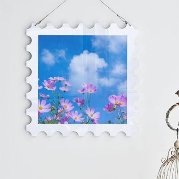 꾸밈 교보문고 꾸밈 np624-행잉액자 가을하늘아래코스모스(우표중형)