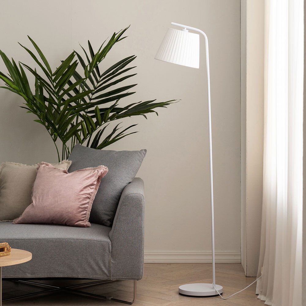 서웅씨엔씨 [스피아노]클라라 플로어 장스탠드 SS-3200_화이트(패브릭갓)