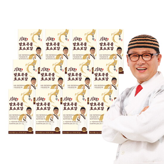 [목향][12개월]김오곤 발효곡물 효소보감 (30포 X 12박스)