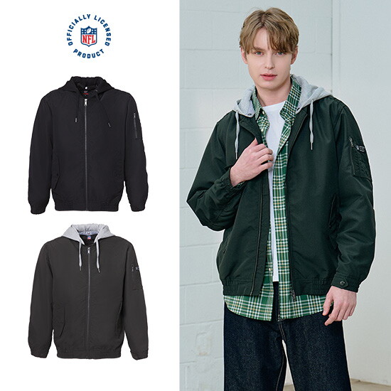[NFL][런칭가 79,000원] (NFL) 26SS 남성  항공점퍼 1종