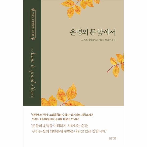 빅북 운명의 문 앞에서 - 모리스 마테를링크 선집 3