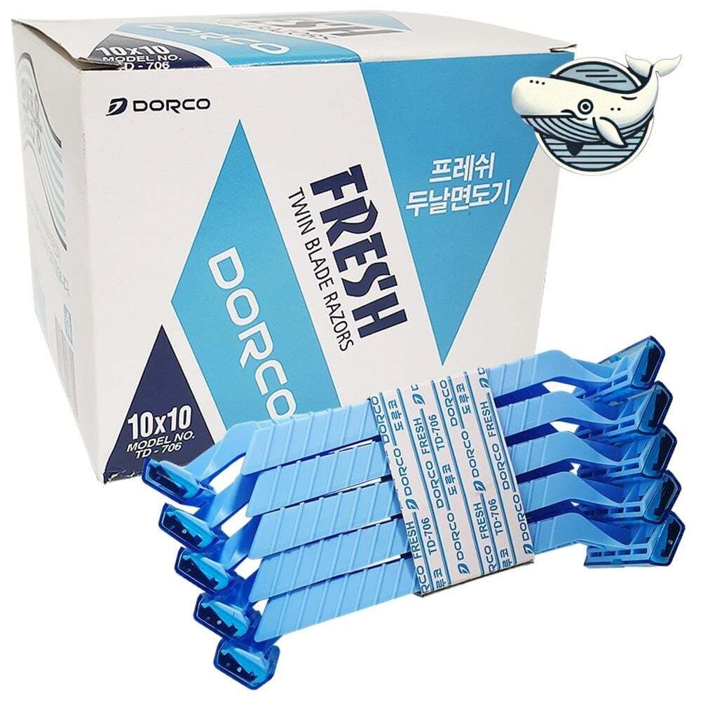 지오벤처스 위생적인 이중날 면도기 일회용 면도날 편리한
