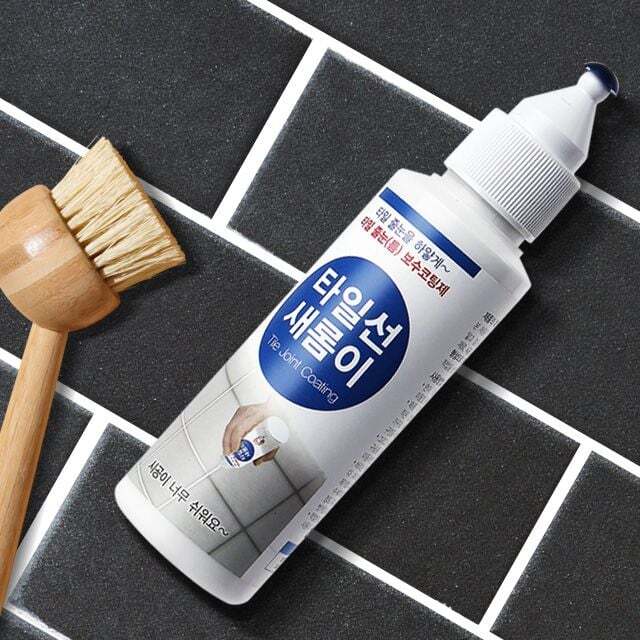 수정산업 에이치플러스몰 타일선새롬이 줄눈셀프시공 화장실바닥 욕실타일 청소