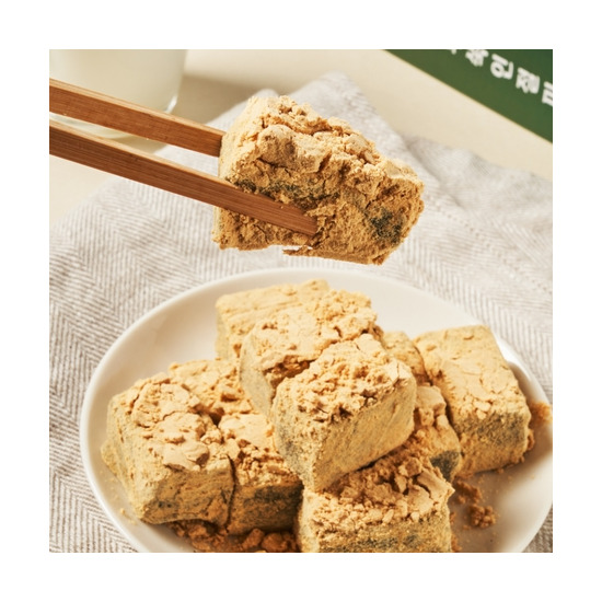 [더바른 떡]더바른 콩가루쑥인절미 600g