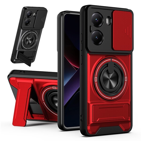 수나르 샤오미포코X7프로 맥세이프 카메라보호 커버 링 거치대 젤하드 핸드폰 케이스