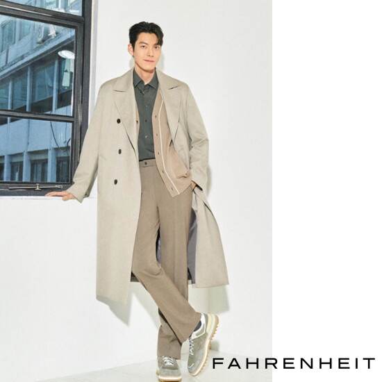 [파렌](파렌하이트) 더블 트렌치 코트