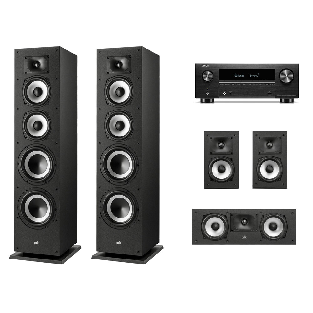 데논 AVC-X3800H + 폴크오디오 XT70 5채널스피커(15/30)