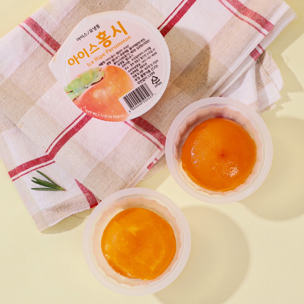 인정에프앤비 스윗앤쥬시 아이스 홍시 70g x 5개