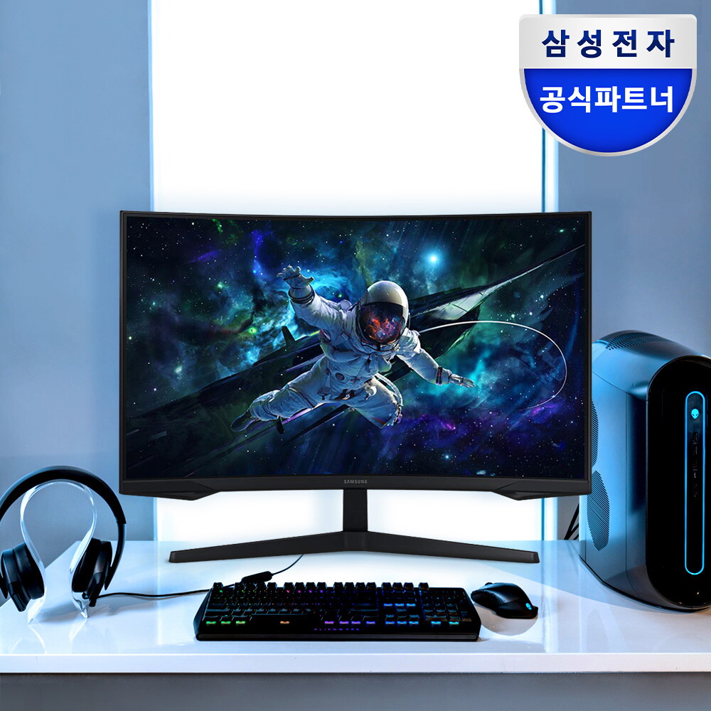삼성전자 삼성전자 삼성 오디세이 G5 S27CG550 68.4cm (27인치) 게이밍모니터 QHD 165Hz 1ms