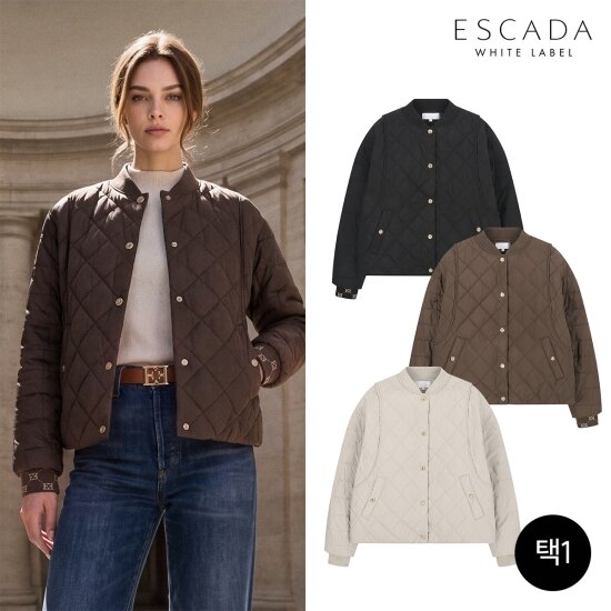 [에스까다] ○ [상시가 349,000원] ESCADA 26FW 여성 퀼팅 자켓 1종