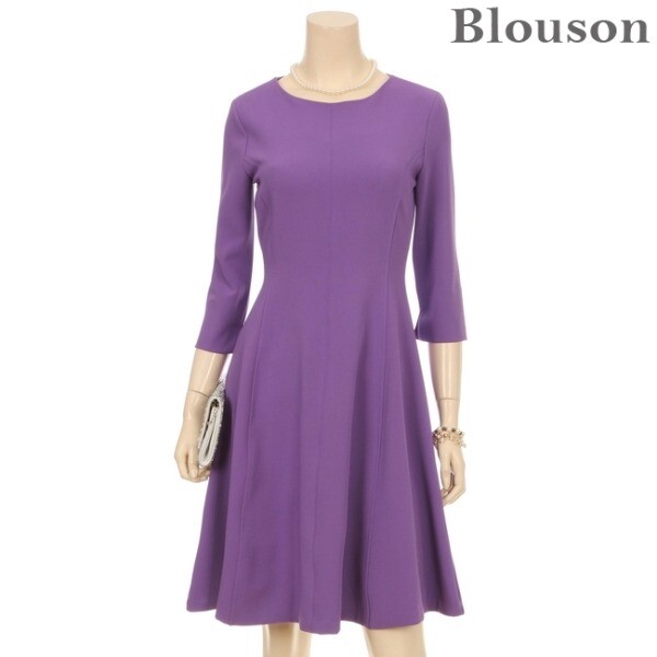 블루종 [블루종세일][한정 수량/특가][블루종] 로맨틱 플레어 7부 원피스_[B1803OP038A]