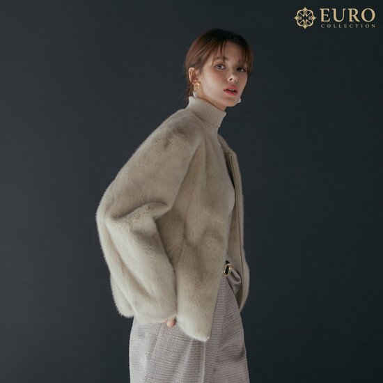 [EUROcollection]유로컬렉션 21FW 휘메일 풀스킨 집업 자켓