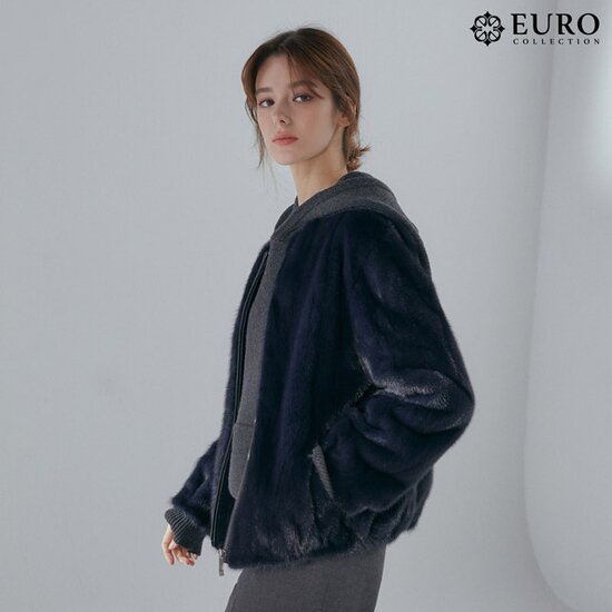 [EUROcollection]유로컬렉션 21FW 휘메일 풀스킨 집업 자켓