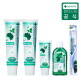 [덴티스테][지우네] 플러스화이트 브리즈민트 치약 160g*2개 + 60g*1개 + 오랄린스 100ml*1개 + 칫솔