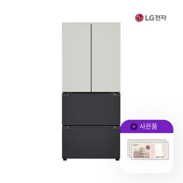 [렌탈]LG전자 렌탈 LG 디오스 김치냉장고 오브제 402L 스탠드형 엘지 Z407MGB143 5년 74900/60개월 의무사용