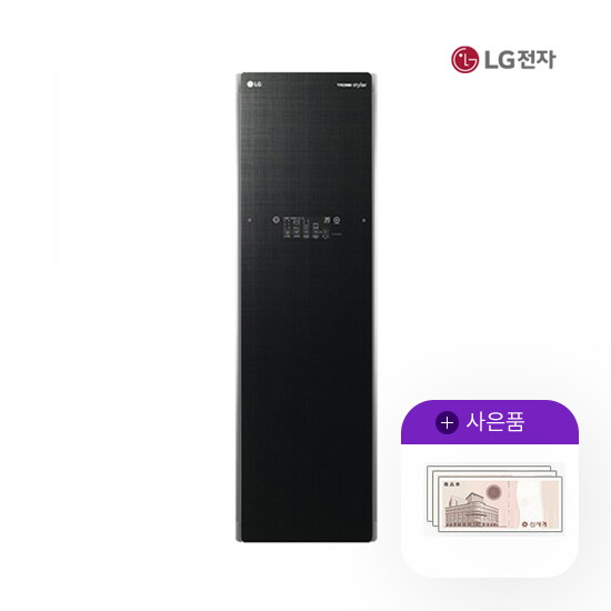 [렌탈]LG전자 [렌탈] LG 스타일러 플러스 린넨블랙 S5BBU 월49000원 5년약정/60개월 의무사용