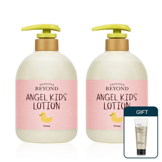 [비욘드(화장품)]비욘드 엔젤키즈 로션 700ml + 딥모이스처 스무딩 바디에멀젼 150ml 1+1