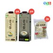 진한 콩국물 950ml *12팩 (오리지널6팩, 검은콩6팩) + 소면 8개(2봉)