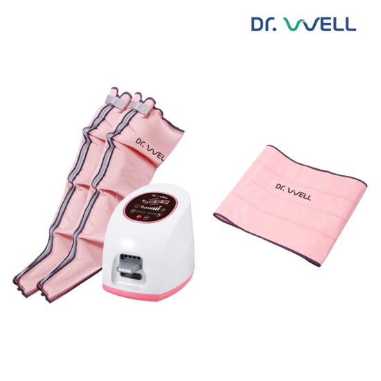 닥터웰 뉴에어라이너 공기압 발 다리 마사지기 DR-5800 (본체+다리+허리) C세트