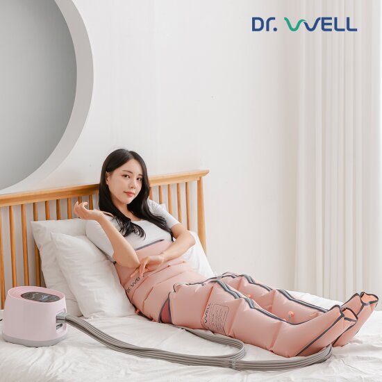 닥터웰 뉴에어라이너 공기압 발 다리 마사지기 DR-5800 (본체+다리+허리) C세트
