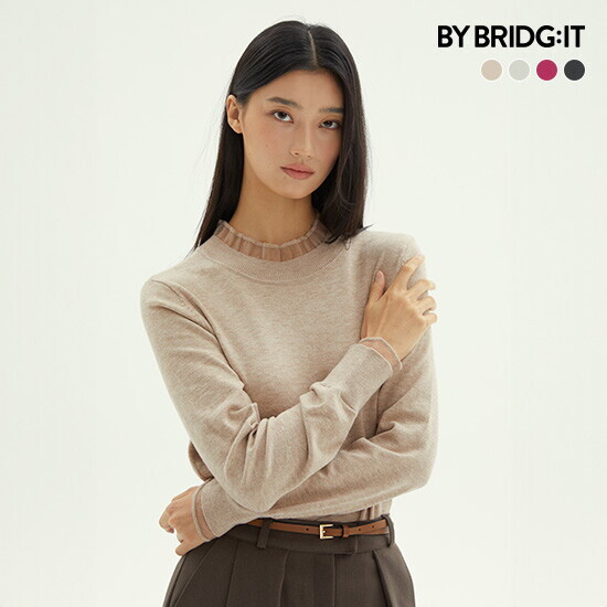 [바이브리짓](런칭가 79,900원) ○ 24FW 레이스 니트 4종