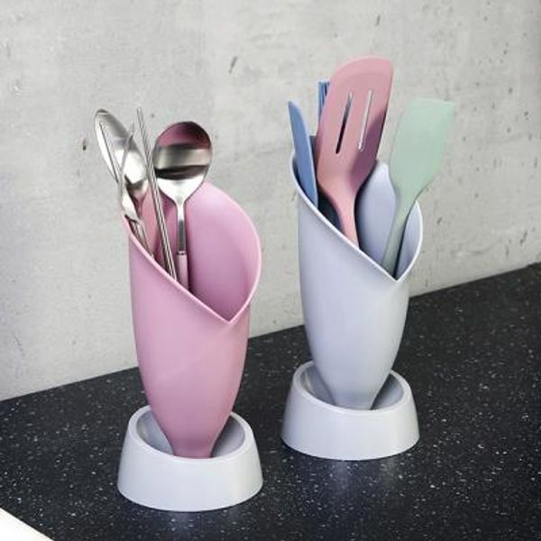 교보문고 알럽하우스 물이 잘빠지는 릴리 물빠짐 수저통